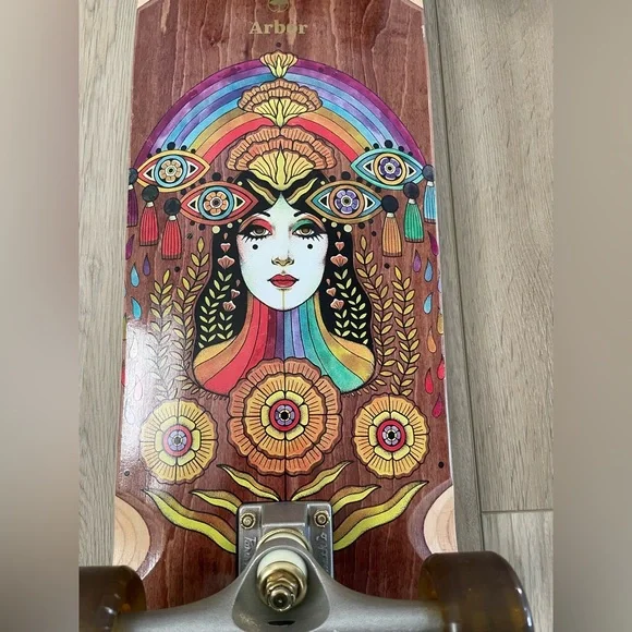 Arbor Skateboard B4BC Cushion Solstice Collection New - Picture 5 of 7